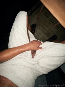 Sitting with friends on the balcony