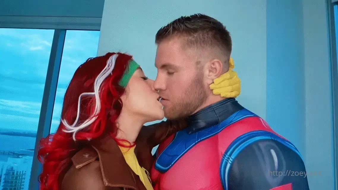 Zoey x filou - x-men 97 cosplay sextape rogue and gambit finally have 