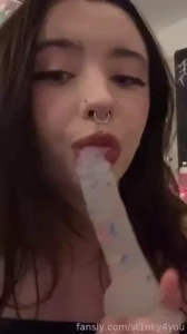 Me after filming a custom anal video with my dildo