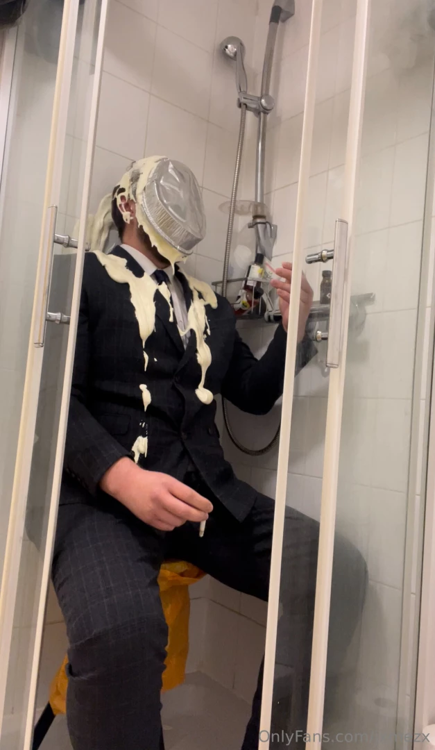 Getting a pie in the face is such a turn on for me the humiliation the part 1 