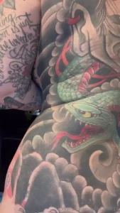 Back tattoo tour
