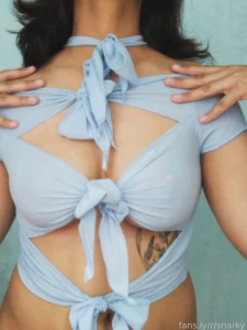 More of this blue top these were the days when i wasn t too confident part 5