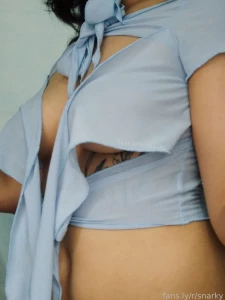 More of this blue top these were the days when i wasn t too confident part 13