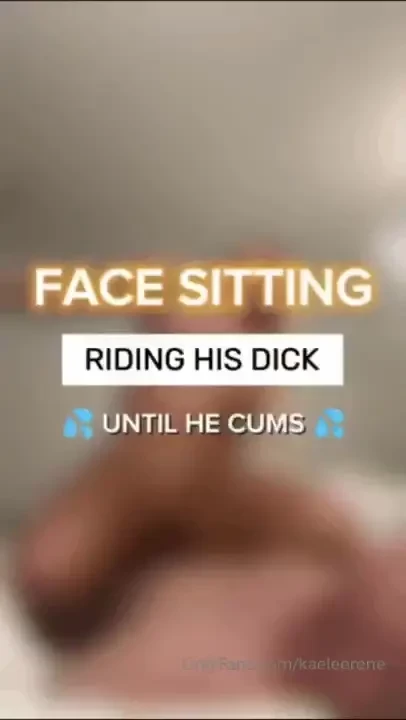 Dm me face sitting and i ll send you this video i can t believe i 