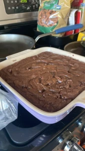 Brownies and boobs should i post the video of me making these bad