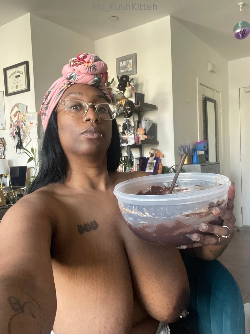 Brownies and boobs should i post the video of me making these bad part 1 
