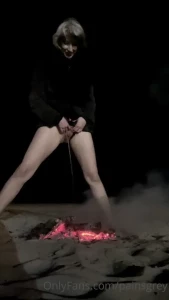 Beach fire p isss patrol