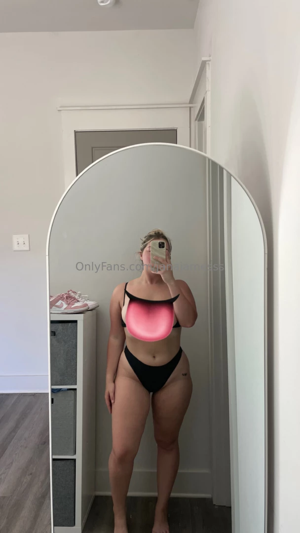 Felt cute in this bikini dm me to see me take it off part 2 