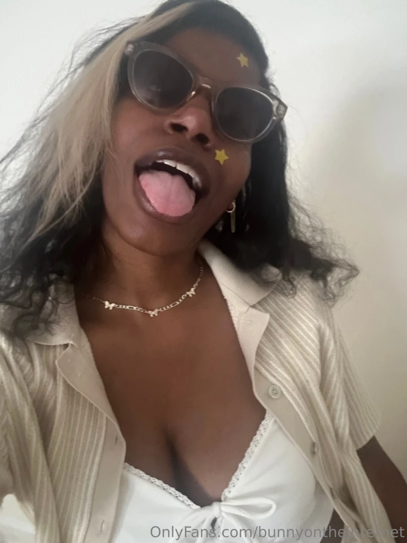 Being silly and bouncing about i heard no one cares about wearing what 