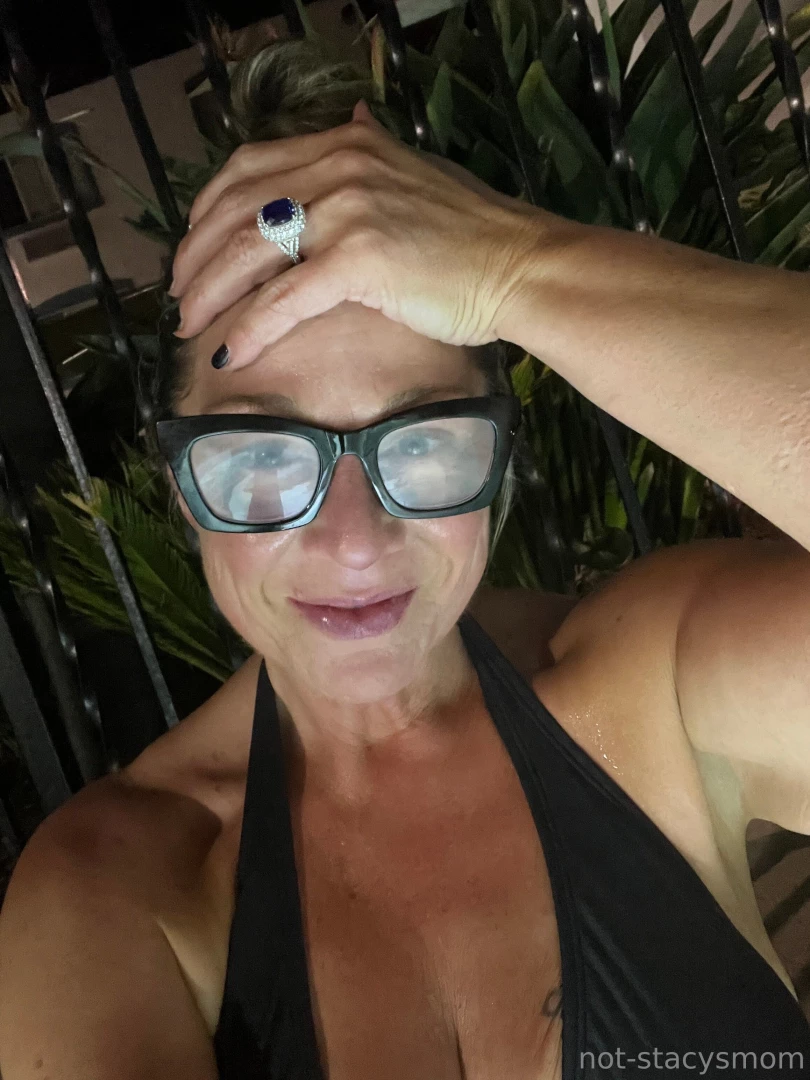 I m in the hot tub and my glasses are fogging up thinking about you 