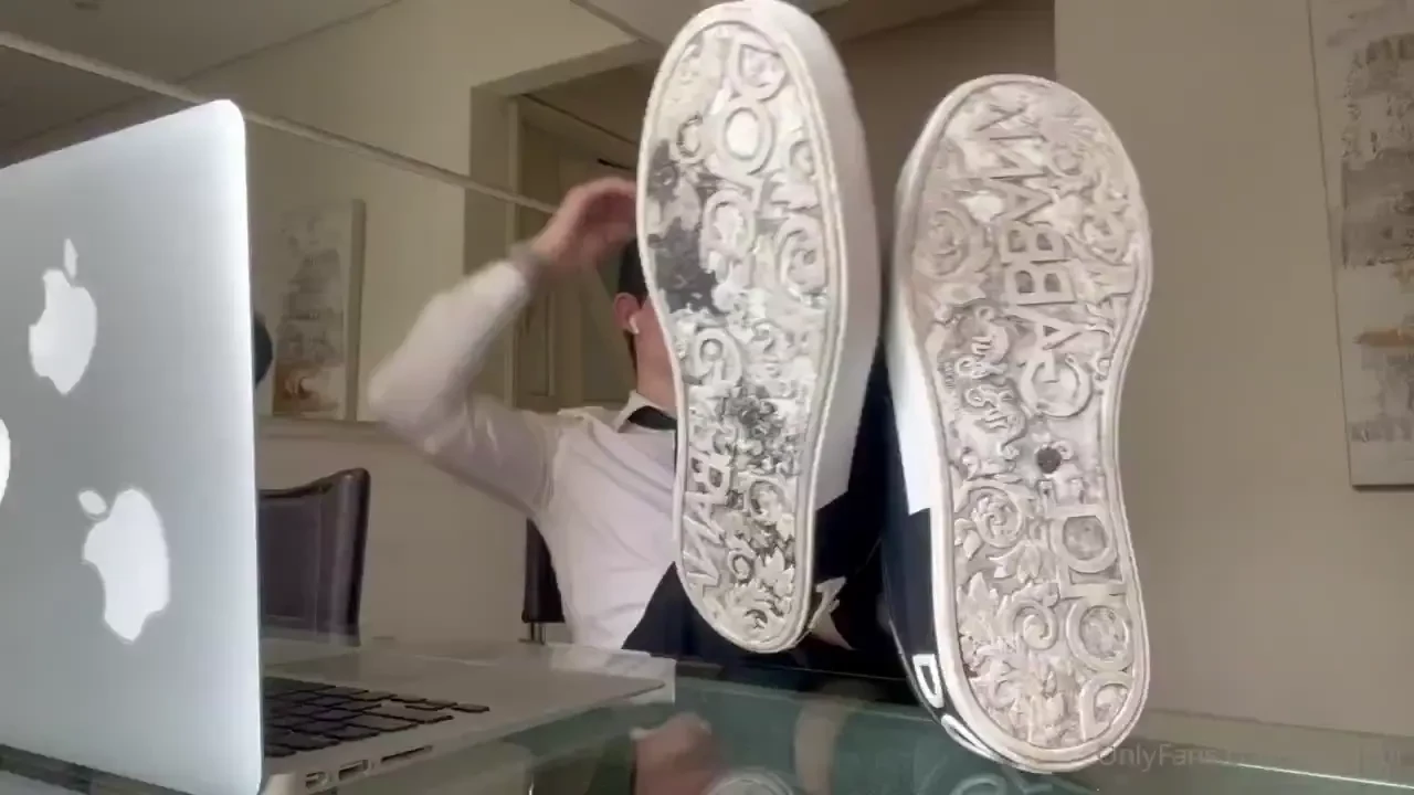 The stud cocky son of your boss came to work and you of course couldn 