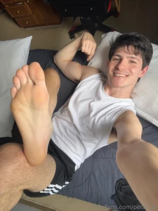 Feet selfies part 3
