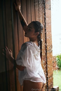 Feeling every drop like a kiss on my skin part 1