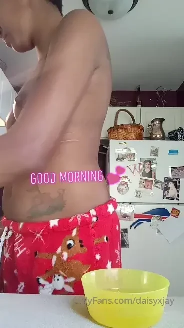 Good morning maybe i should start a topless cookout show 