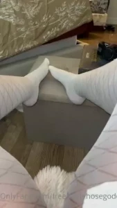 Can t get enough of me in these white diamond pantyhose