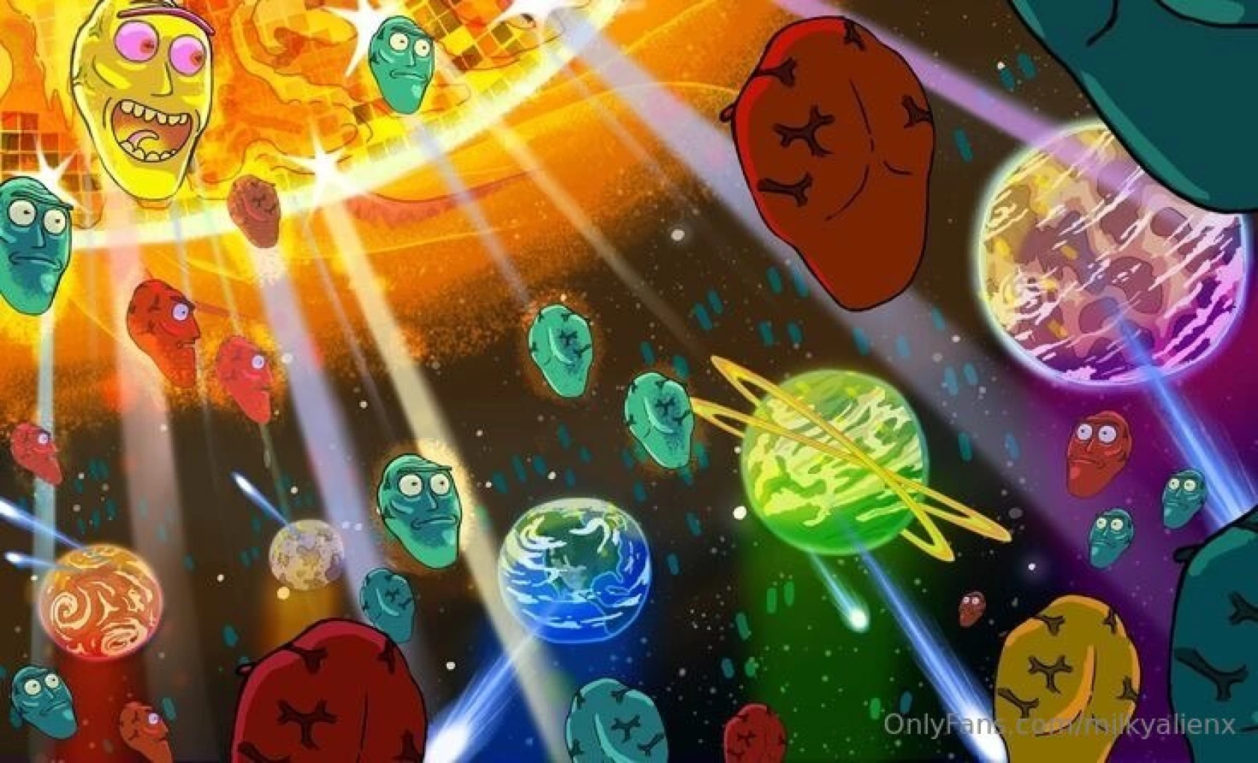 This alien is a bit lost in space with his ufo let me handle your part 1 
