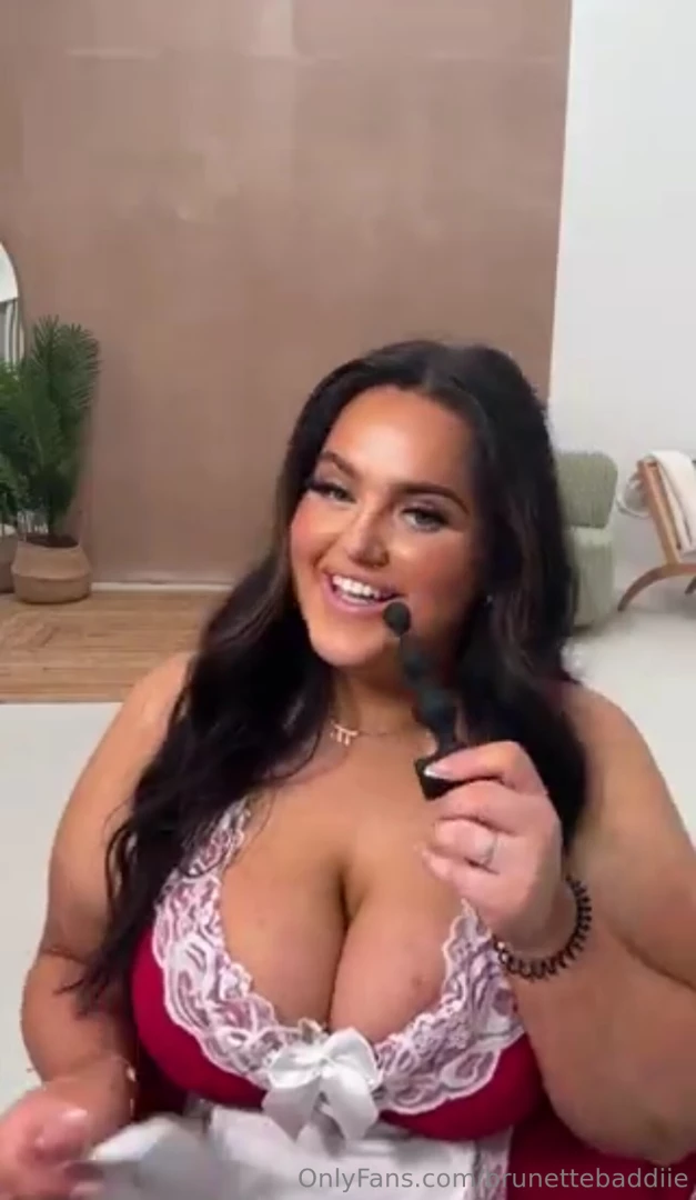 Always smiling with anal beads 