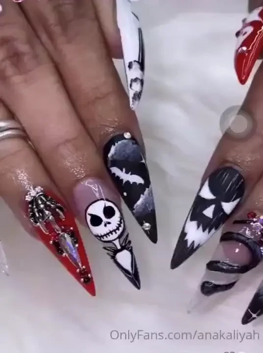 My new halloween nails 