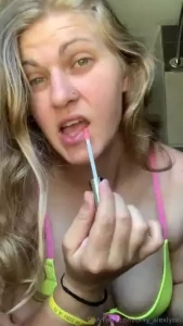 What do you picture seeing these lips do now