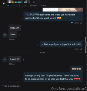 Sold this custom vid to a fan the other day u can get ur own or buy