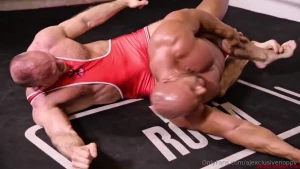 I defeated him in the wrestling then showed him how to jewel off in a