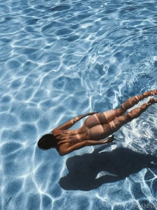 You should be joining me naked right now