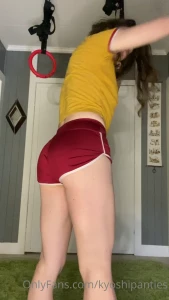 kyoshipanties - I showcase my strength and clumsiness with some fun on the gymnastics part 1 