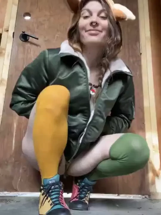 Weird little horny creature spotted in the woodshed part 5 