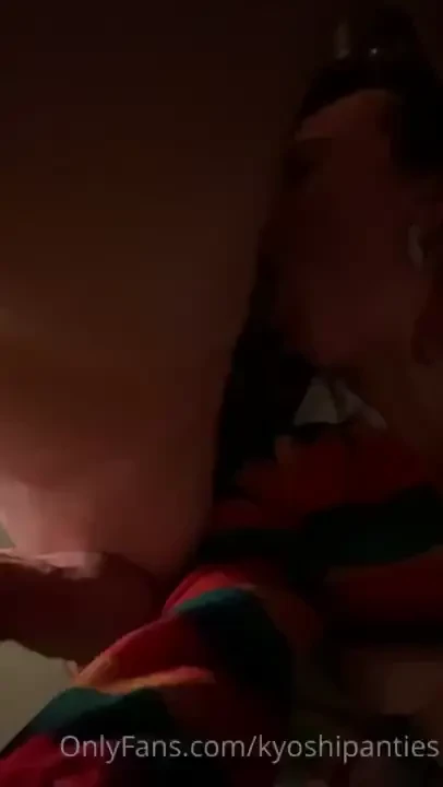 My guy found me vibrating myself in my period panties and decided to part 1 