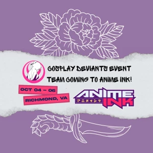 Our next convention is anime ink our event team features some of our