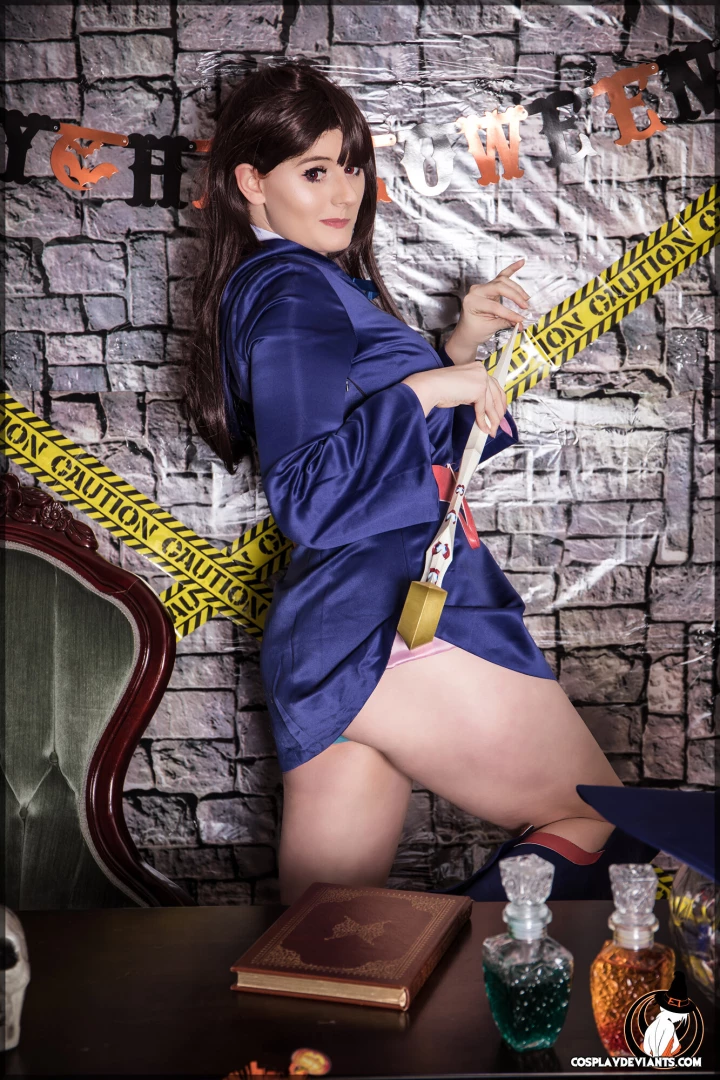 Happy halloween unlock to cast spells with koyomatsu as atsuko 