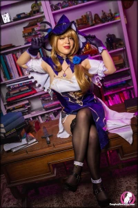 Genshin impact releases on xbox tomorrow featuring dreadwolfcosplay as