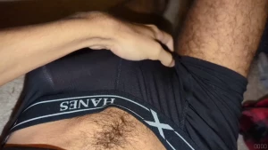 Wanna see how much this big dick came after edging for an hour swipe