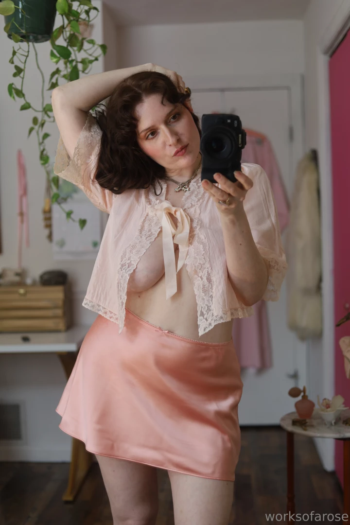 Up under the silk satin skirt part 2 