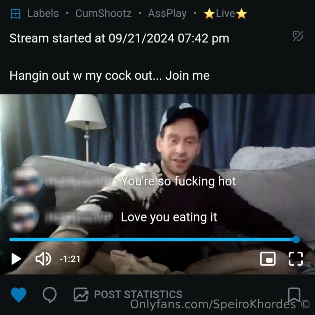 Catch the replay non-stop hard cock pleasing verbal stroking fucktoy 
