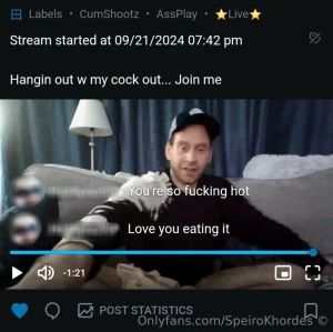Catch the replay non-stop hard cock pleasing verbal stroking fucktoy