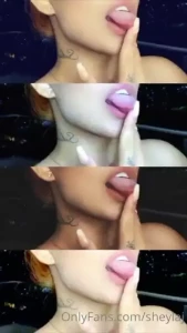 Teasing and tit play would you lick amp suck on my pretty titties baby