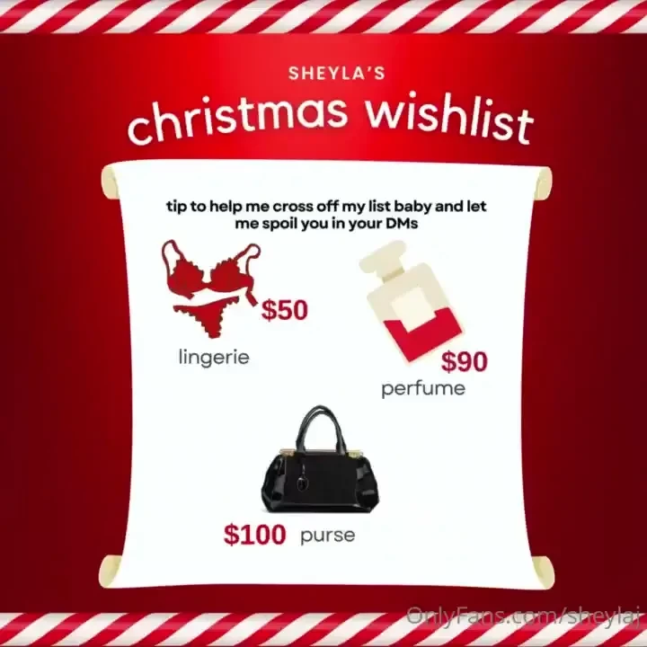 Merry christmas papirrrrrrriquis ya girl is in need of some spoiling 