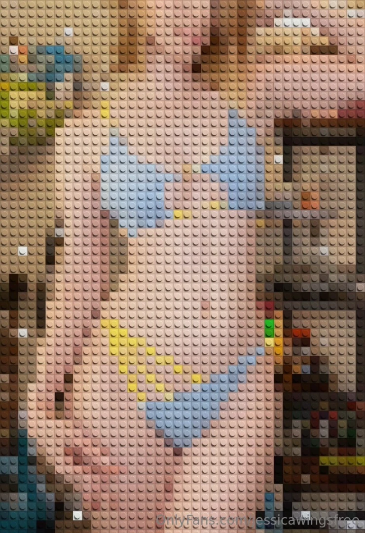 New baby blue strappy thong bikini the color scheme matches my hair 