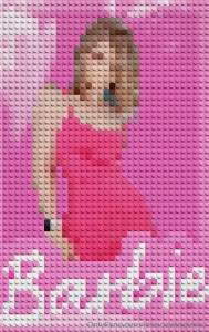 Barbie what am i wearing underneath this skin-tight barbie-pink dress