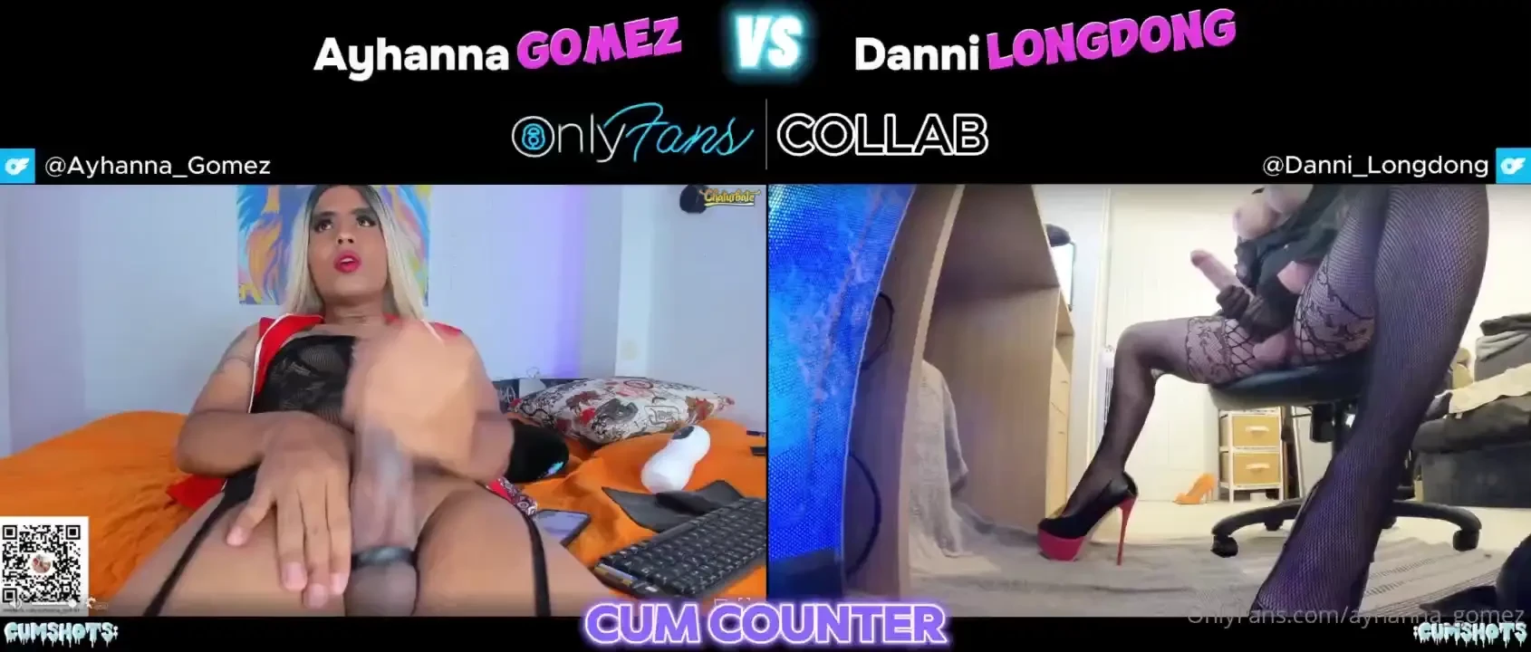 Coming this saturday ayhanna vs danni cum milking contest this week i 