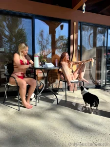 Love the summertime vibes here at the nakedbakers house w its kennedy