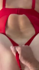 Nice fuck in sexy red lingerie helloooo don t miss my latest porn part 1