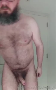 Unlocking the nub for its weekly deep clean then putting it back in