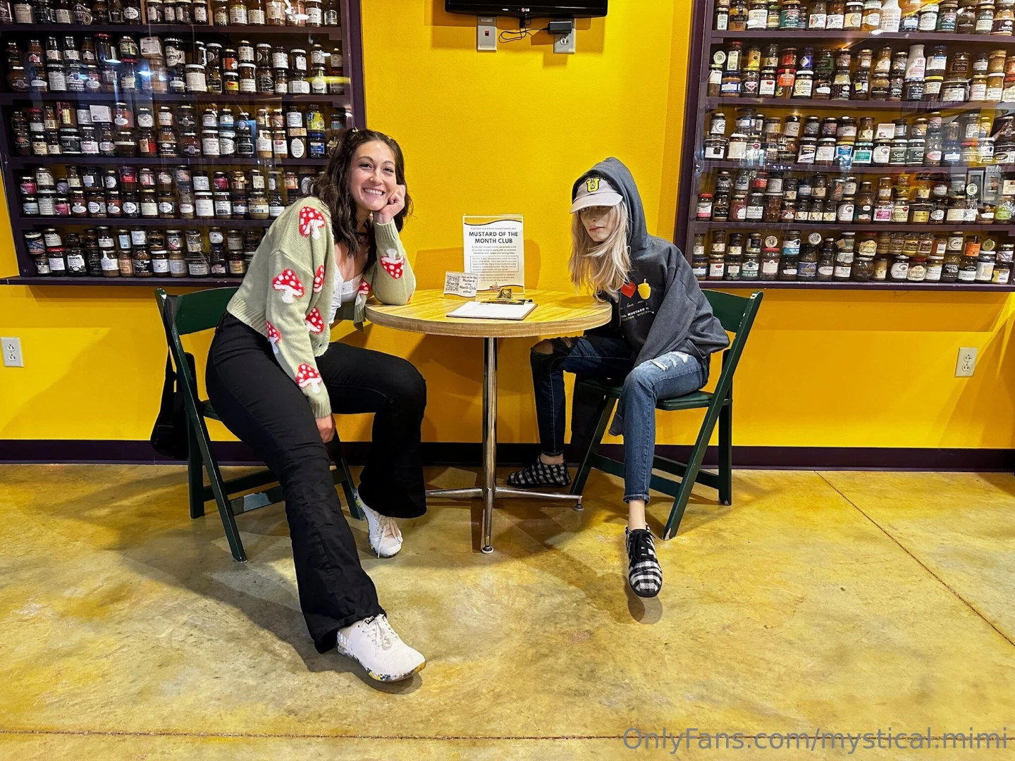 Doesn t get much weirder than a museum full of mustard hope you all 