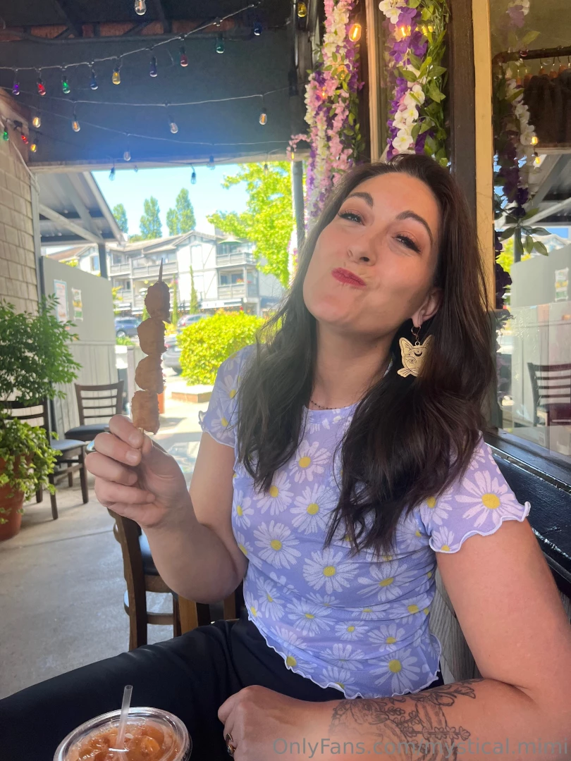 The vegan food is plentiful out west 
