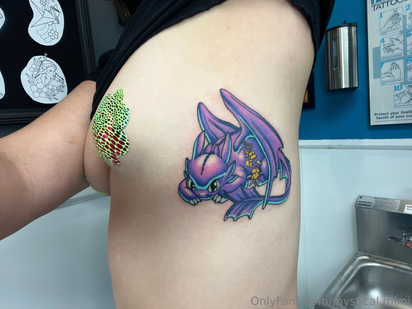 I got my little baby filled in what do you think 