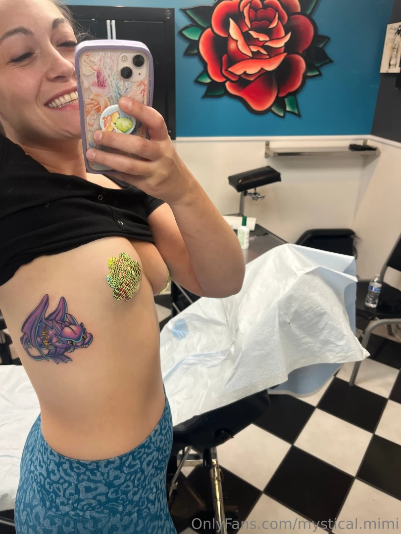 I got my little baby filled in what do you think part 1 