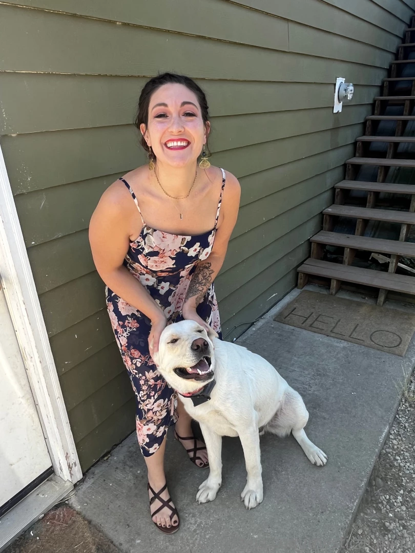 Ready to head out for a wedding but not before getting a nice snuggle part 2 