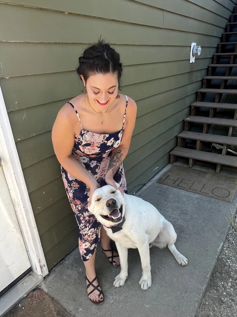 Ready to head out for a wedding but not before getting a nice snuggle part 1 